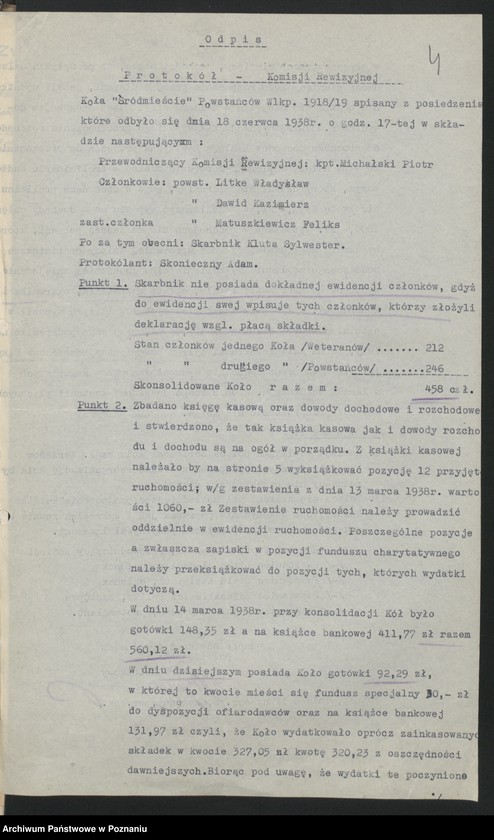 Obraz 8 z jednostki "Koło Śródmieście im. gen. Grudzielskiego w Poznaniu."