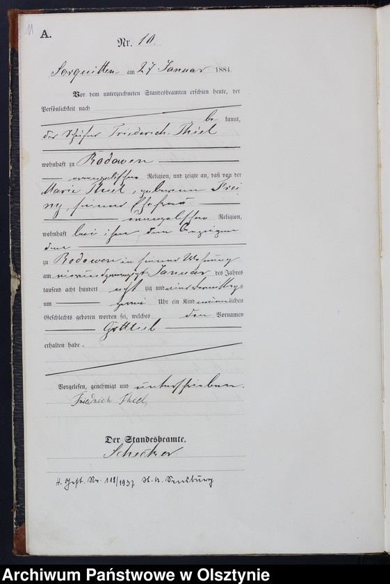 image.from.unit.number "Geburts-Haupt-Register Nr 1 - 74"