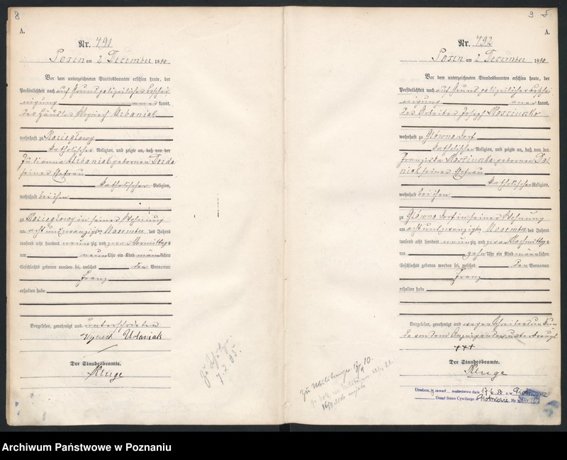 Obraz 8 z jednostki "Księga urodzeń t. II"