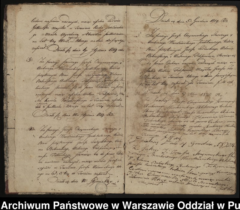 image.from.unit.number "Książka Urzędu Starszych Profesyi Kowalskiej /dopisywanie uczniów, umowy o naukę/"