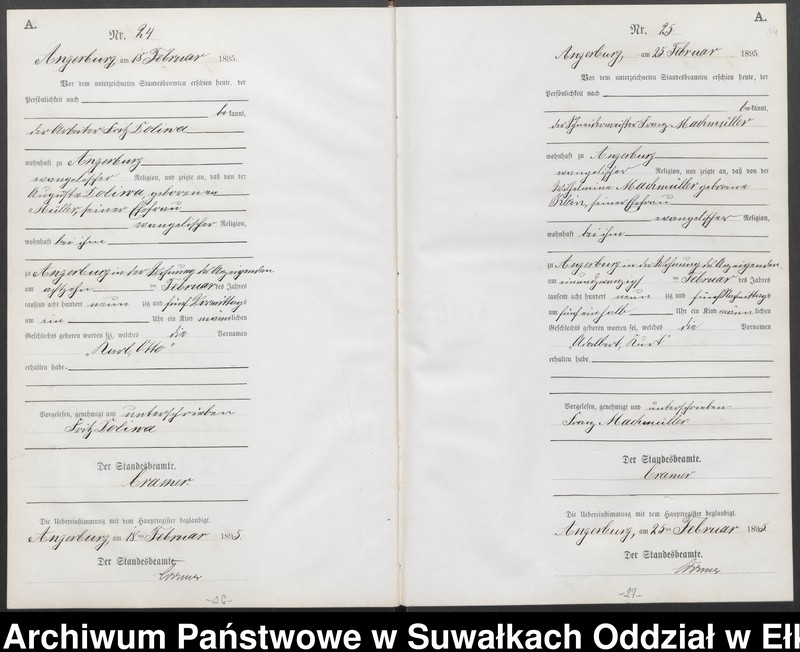 image.from.unit.number "Geburts-Neben-Register des Preussischen Standes-Amtes Angerburg Kreis Angerburg"