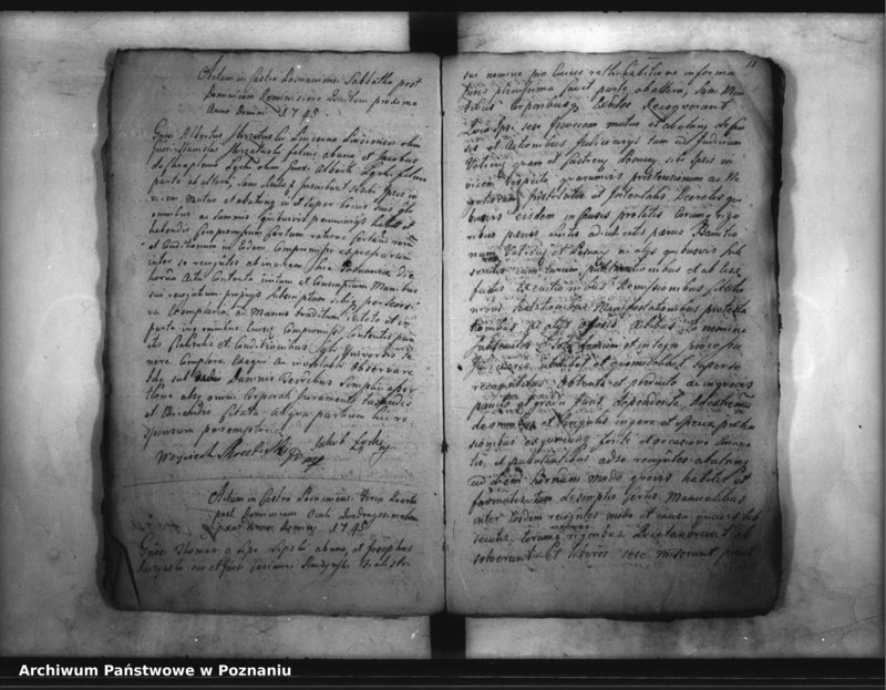 Obraz 14 z jednostki "Inscriptiones, resignationes [protocollon]"