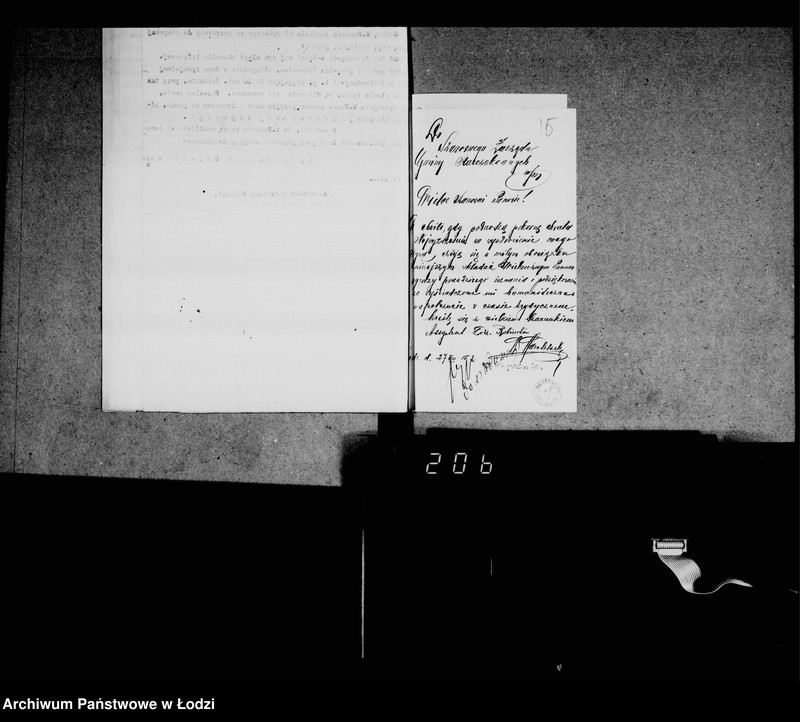 Obraz 18 z jednostki "Akta dotyczące nieetatowego duchownego H. Hercsztarka"