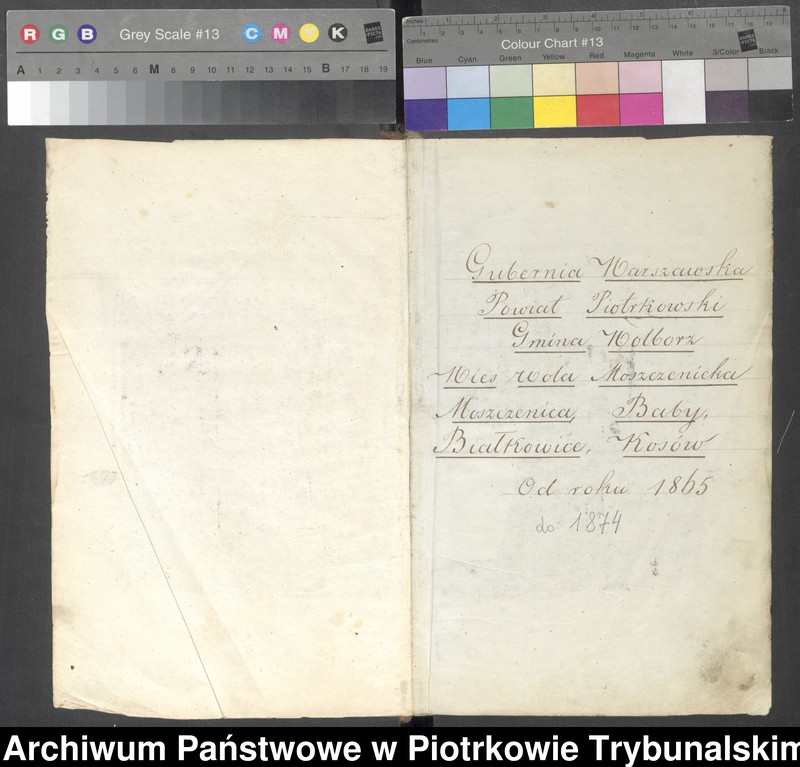 image.from.unit.number "Księga ludności stałej wsi Wola Moszczenicka, Moszczenica, Baby, Białkowice, Kosów"