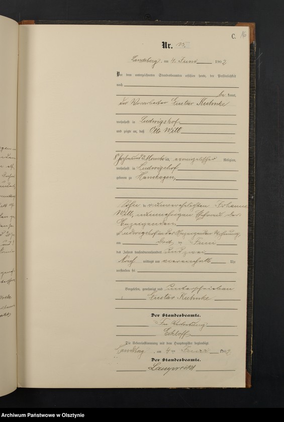 image.from.unit.number "Sterbe-Neben-Register Nr 1 - 26"