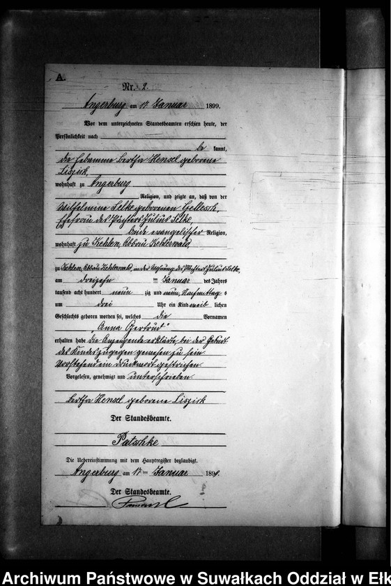 image.from.unit.number "Geburts-Neben-Register des Preussischen Standes-Amtes Kehlen Kreis Angerburg"