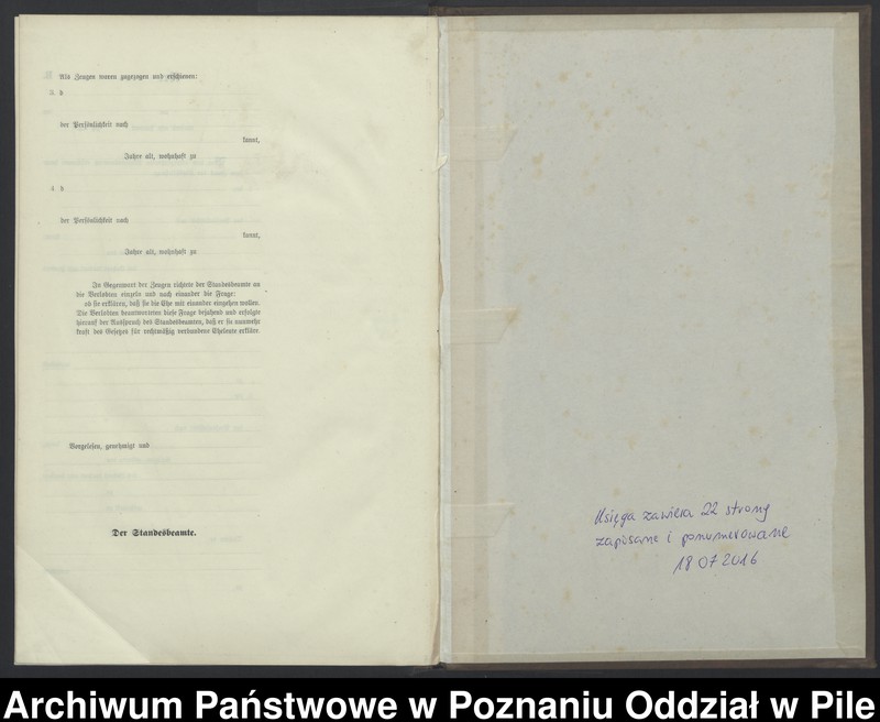 Obraz 15 z jednostki "Księga małżeństw"
