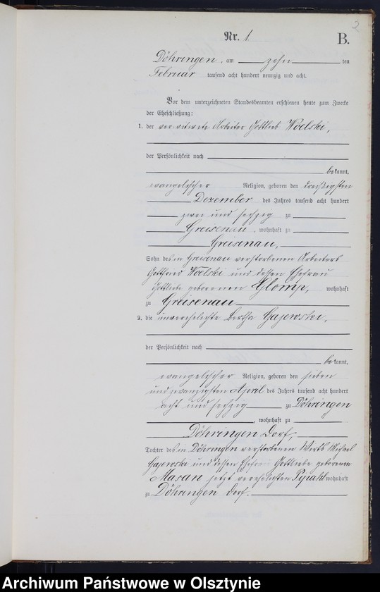 image.from.unit.number "Heiraths-Neben-Register Nr 1 - 20"