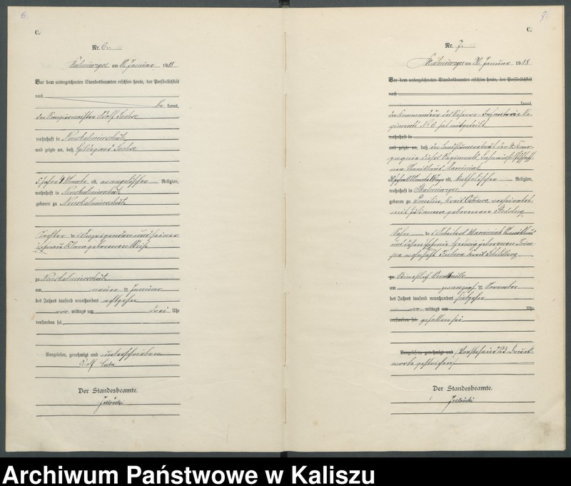 Obraz 8 z jednostki "[Księga zgonów]"