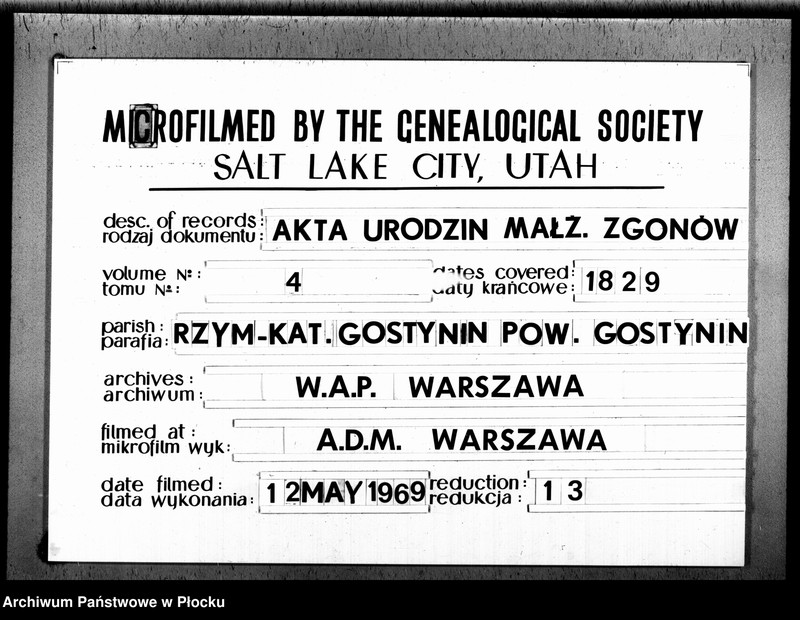 image.from.unit.number "Akta urodzeń, małżeństw i zgonów"