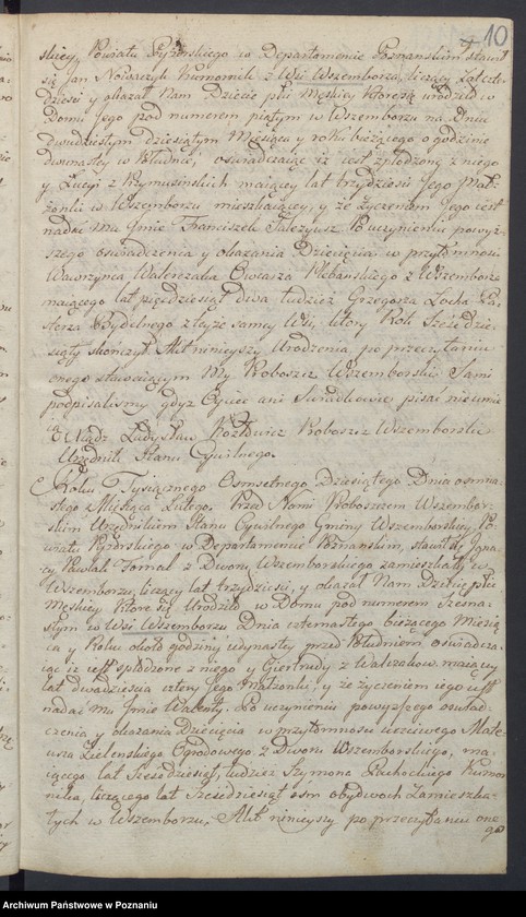 Obraz 12 z jednostki "Księga Aktów Urodzenia tudzież Księga Aktów Zejścia."