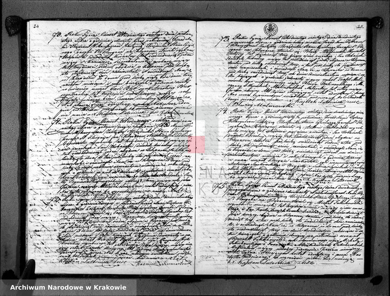 image.from.unit.number "Księga Aktów Zejścia dla Parafii So. Floryana na Kleparzu na rok 1846 sporządzona"