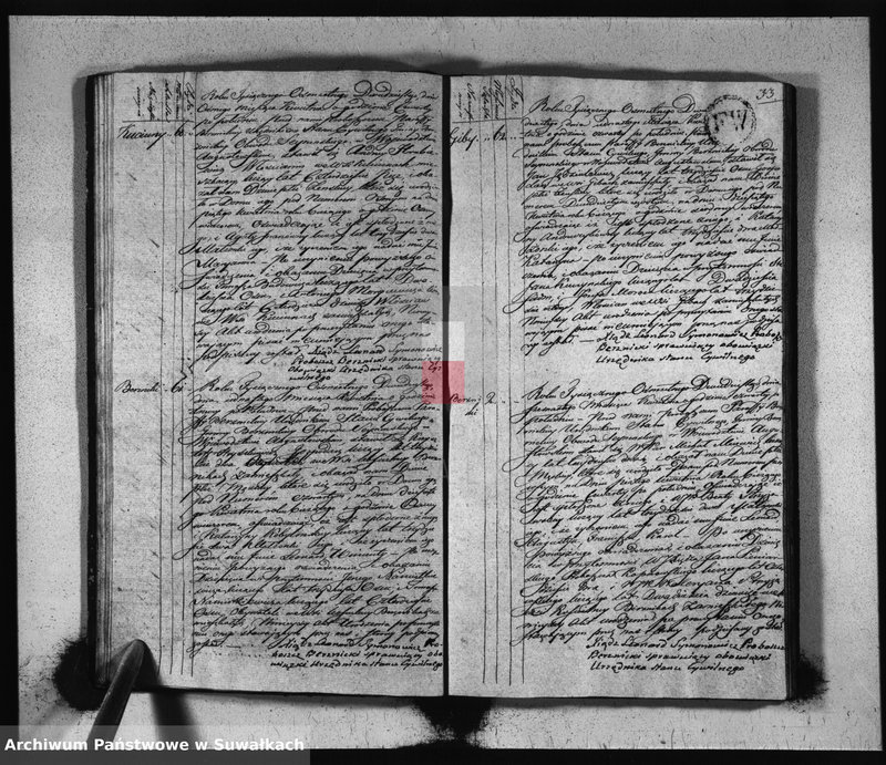 image.from.unit.number "Akta Urodzonych Gminy Berznickiey od Dnia 1-o Stycznia 1820 Roku"