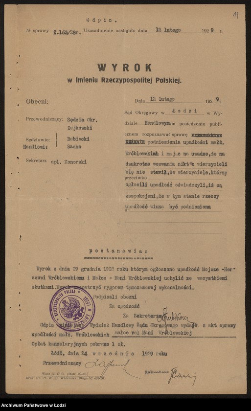 Obraz 13 z jednostki "Małka Wróblewska- fabrykacja i sprzedaż czekolady i cukierków"