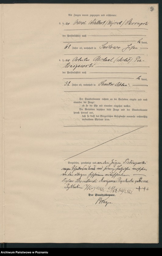 Obraz 11 z jednostki "Heiraths-Haupt-Register"