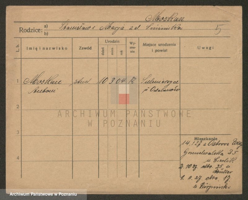 Obraz 5 z jednostki "Moskalski - Możuch"
