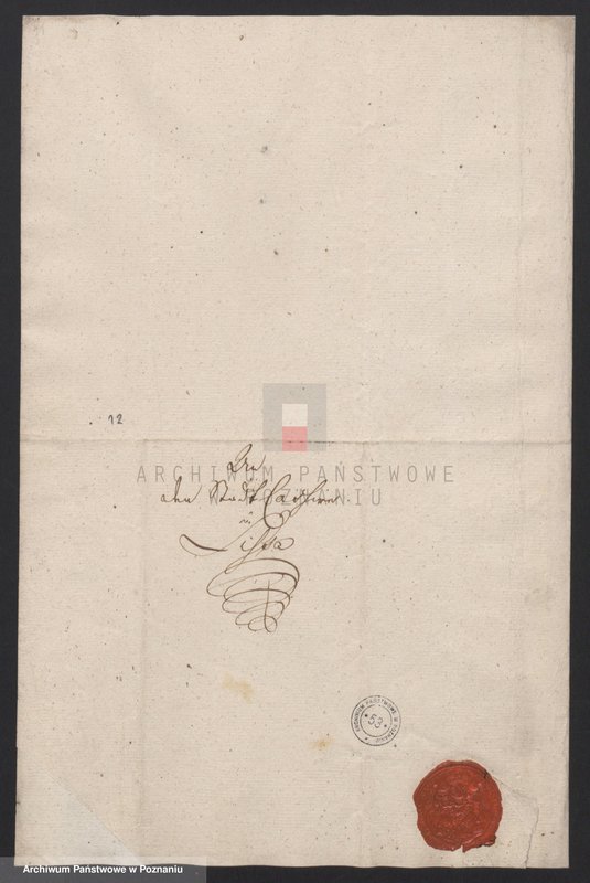 Obraz 15 z jednostki "Korespondencja - zarządzanie władzy zwierzchniej miasta Leszna w sprawach administracyjno - porządkowych i finansowych; język niemiecki"