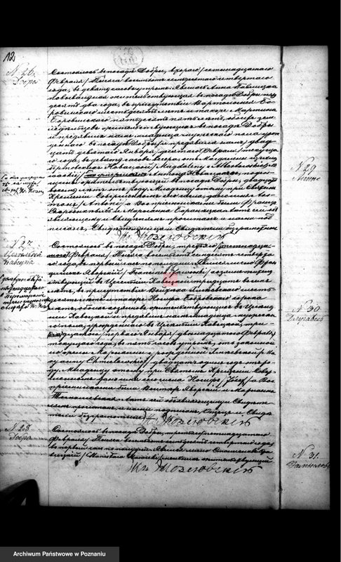 Obraz 13 z jednostki "Księga urodzeń, małżeństw, zgonów"