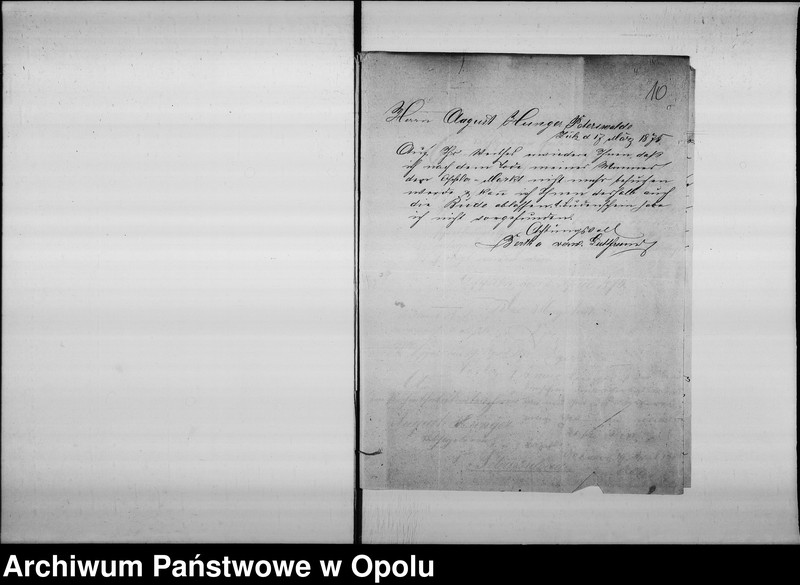 Obraz 13 z jednostki "Acta des Magistrats zu Oppeln betreffend die Regulirung der Jahrmarkt Bauden. Vol. I"