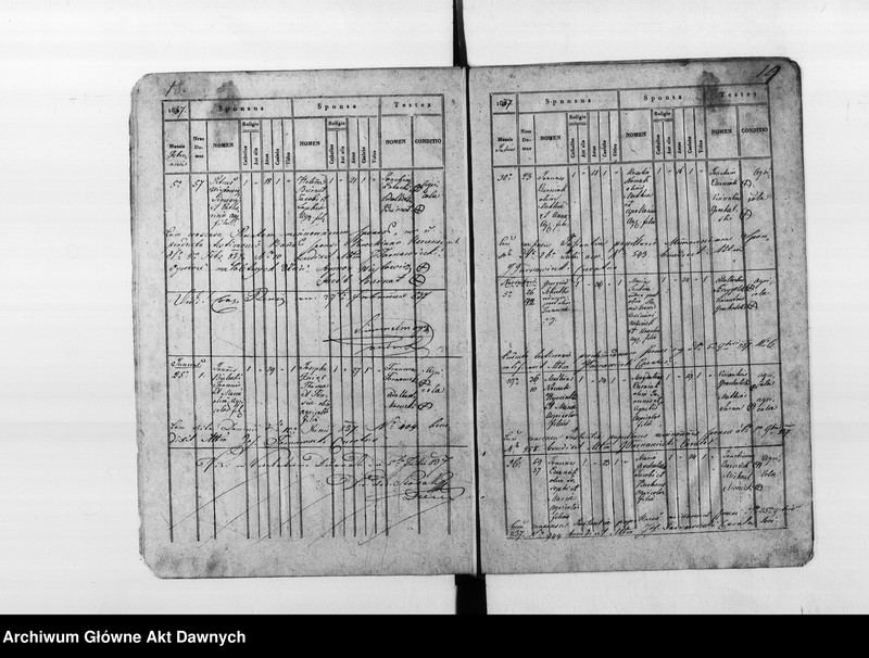 image.from.unit.number "Parafia: Mariampol. Dekanat: Kąkolniki. Księga metrykalna ślubów dla wsi Wołczków."