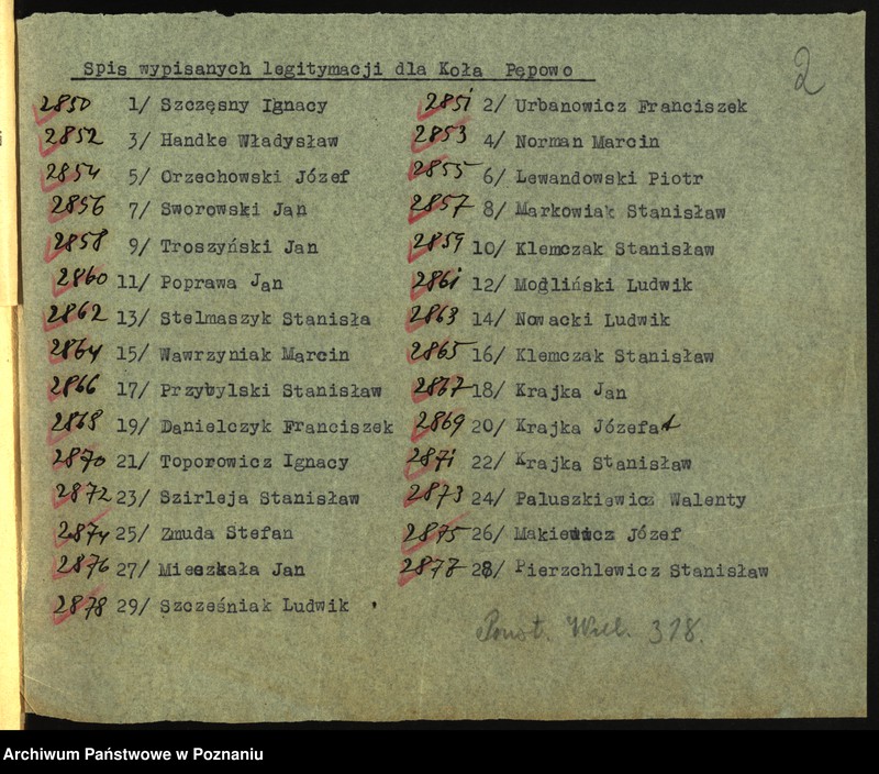 Obraz 6 z jednostki "Pępowo, powiat Gostyń - akta koła."