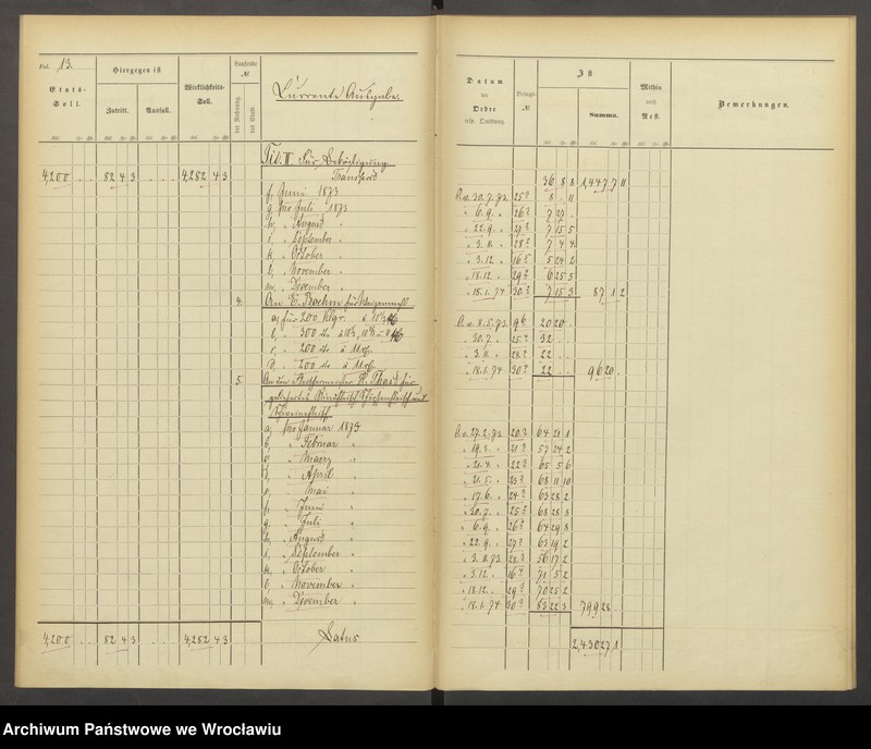 image.from.unit.number "Rechnungen über die Verwaltung der Armenhausabteilung im Classenschen Siechenhause"