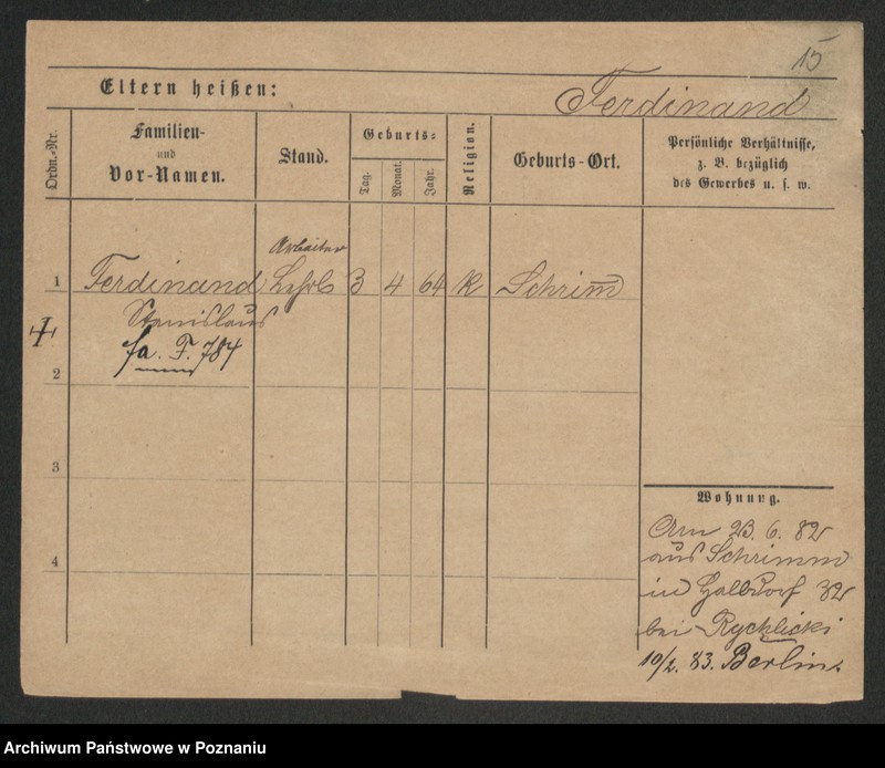 Obraz 17 z jednostki "Ferdinand - Fęczar"