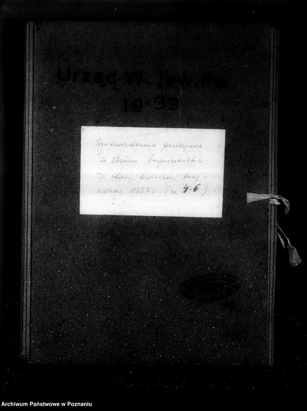 Obraz 4 z jednostki "Sprawozdania okresowe /miesięczne ze stanu bezpieczeństwa/ za miesiące kwiecień, maj, czerwiec 1937 r. /nr 4-6/"