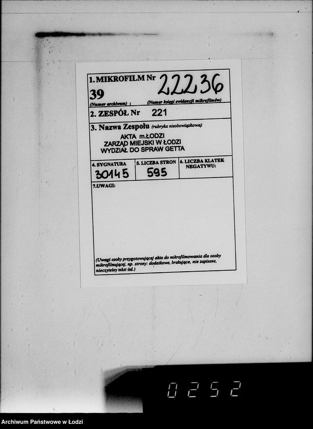 Obraz 2 z jednostki "Lebensmitteleinkauf. Aufträge, [Lieferscheinen und Rechnungen] 19781-19830 [Dostawa artykułów pierwszej potrzeby do Getta]"