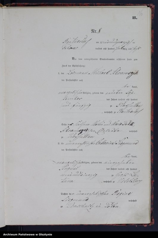 image.from.unit.number "Heiraths-Haupt-Register Nr 1 - 52"