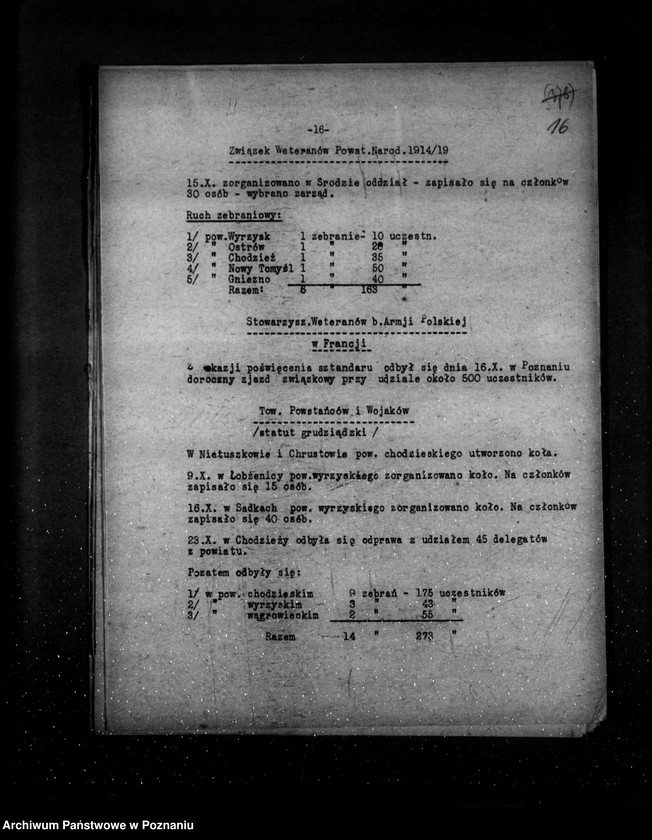 Obraz 20 z jednostki "Sprawozdania z polskiego legalnego ruchu polityczno-społecznego za miesiące październik, listopad, grudzień 1932 r."