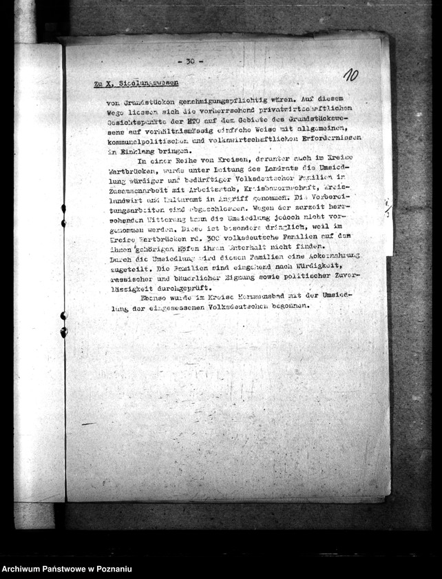 Obraz 14 z jednostki "Lageberichte über Wohnungs - und Siedlungswesen"