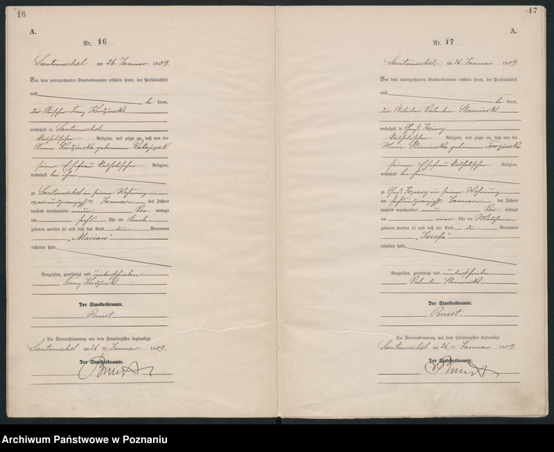 Obraz 11 z jednostki "Geburts-Neben-Register"