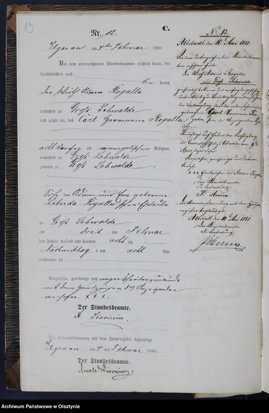 image.from.unit.number "Sterbe-Neben-Register Nr 1 - 78"