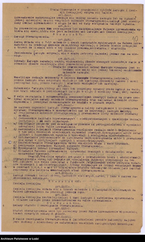 Obraz 13 z jednostki "Żydowskie Stowarzyszenie Dobroczynności "Komitet Ratunkowy" w Sieradzu"