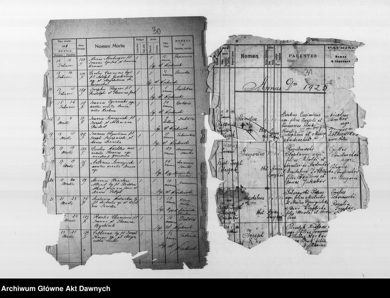 image.from.unit.number "Parafia: różne. Dekanat: różne. Akta metrykalne urodzeń, ślubów i zgonów z parafii: Nawaria, Bukowsko, Kamionka Strumiłowa, Dolina, Darachów, Słobódka Dżuryńska."