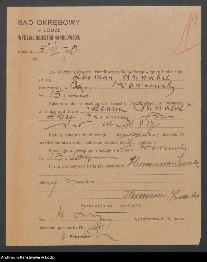 Obraz 3 z jednostki "Herman Sznabel- sklep rzeźniczy"