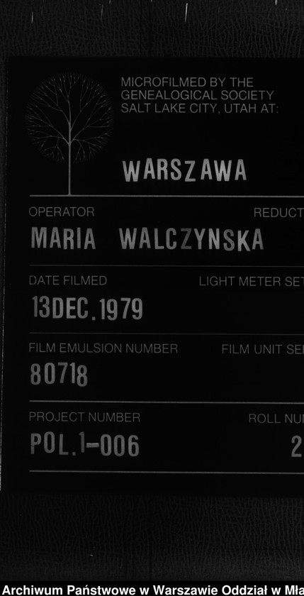 Obraz 1 z jednostki "Akta urodzeń, małżeństw, zgonów"