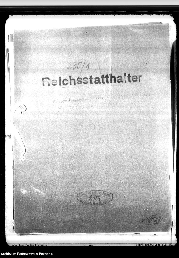 Obraz 4 z jednostki "Anordungen für die Gesundheitsämter"