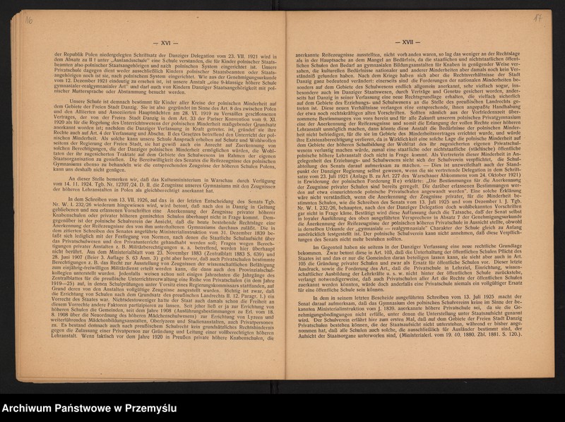 image.from.unit.number "Sprawozdanie Dyrektora Gimnazjum Polskiego w Gdańsku za rok szkolny 1931/32"