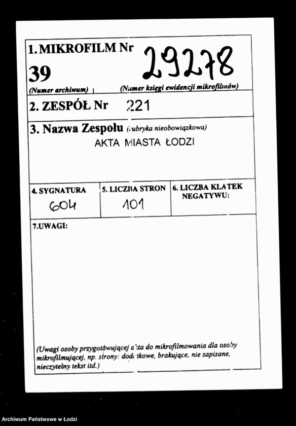 Obraz 2 z jednostki "Akta tyczące się pokątnych doradców"