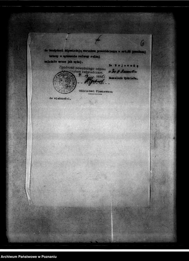 Obraz 10 z jednostki "/Zatwierdzenie wykazu nabywców działek z majątku Nietuszkowo powiatu chodzieskiego"