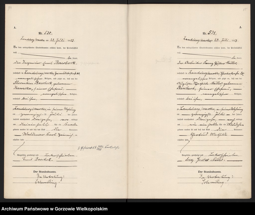 Obraz 10 z jednostki "Geburts Register t. 2 (517-961)"