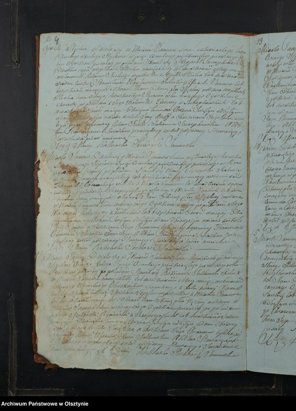image.from.unit.number "Akta Urodzenia, Małżeństw, Zeyścia Parafii Janowo Powiatu Przasnyskiego Gubernij Płockiej z Roku 1851"