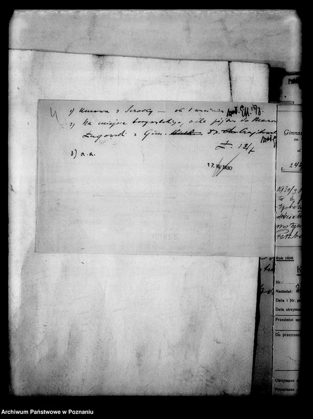 Obraz 7 z jednostki "Państwowe Gimnazjum imienia Paderewskiego- Poznań"