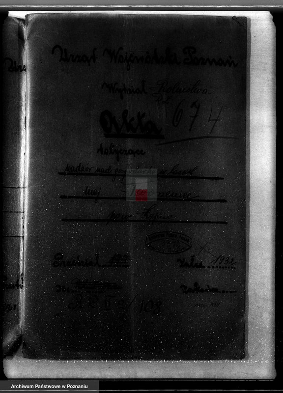 Obraz 4 z jednostki "Nadzór nad gospodarką w lasach majętności Torzeniec powiat kępiński"