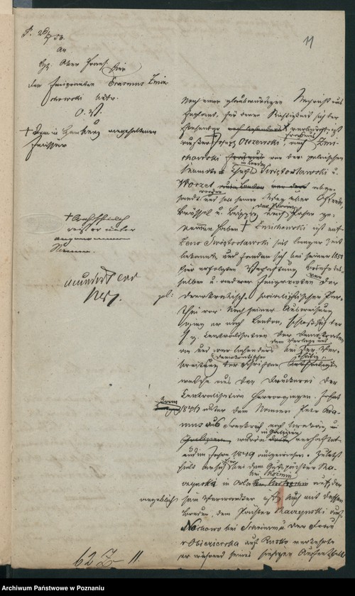 Obraz 16 z jednostki "A. betr. den polnischen Emigranten Erasmus Zmichowski"