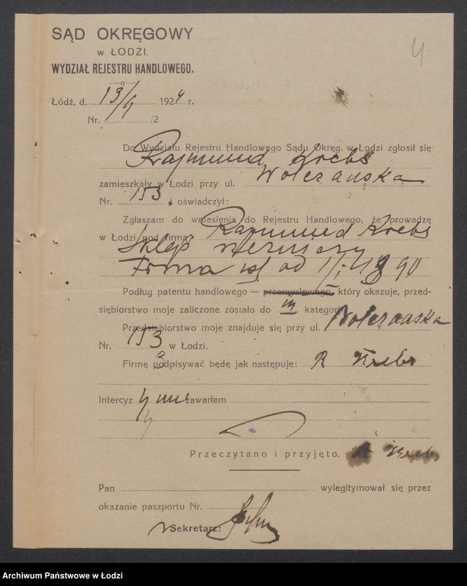 Obraz 6 z jednostki "Rajmund Krebs – sklep rzeźniczy"