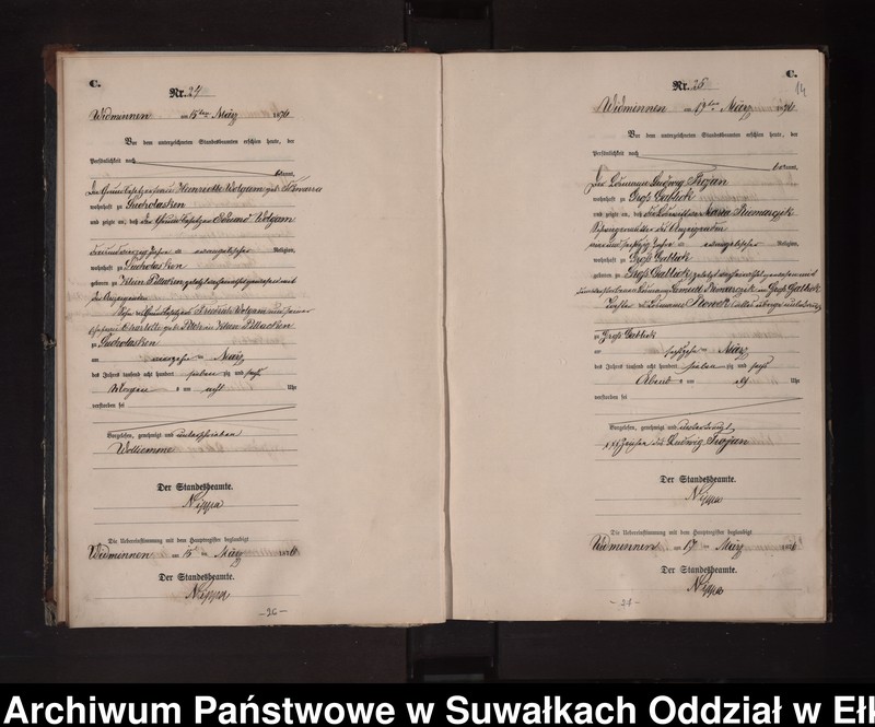 image.from.unit.number "Sterbe-Neben-Register des Preussischen Standes-Amtes Widminnen Kreis Loetzen"