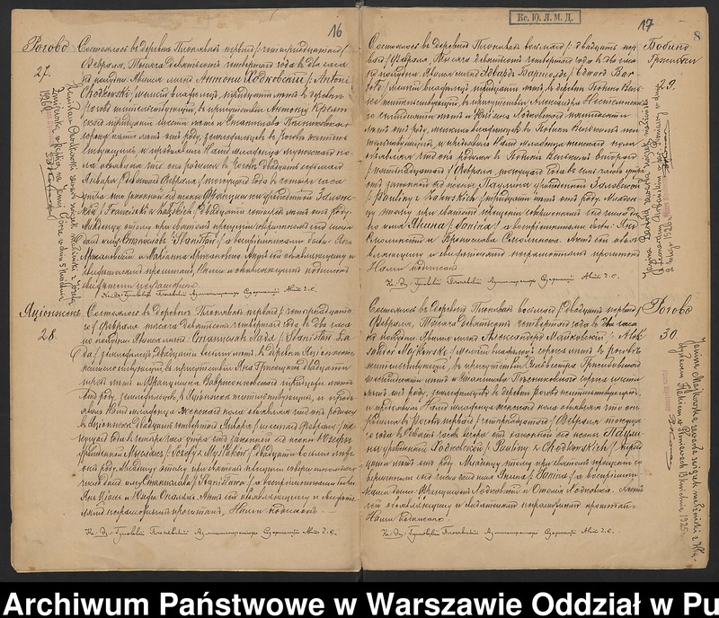 image.from.unit.number "Akta urodzeń, małżeństw, zgonów"